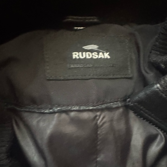 Rudsak Genuine Leather & Fur Grace Jacket Size: XXL - Picture 5 of 11
